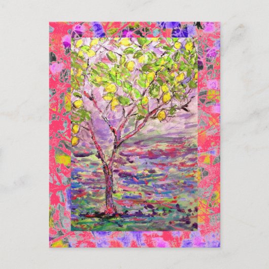 レモンツリードリップ ポストカード (正面)