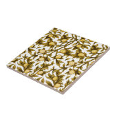 レモンツリーフルーツグリーンイエロー タイル (側面)