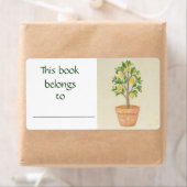 レモンツリーブックラベル ラベル (インサイチュ)