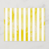 レモンツリーブライダルシャワーレシピカード (裏面)