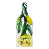 レモンツリーブランチカスタム文字 カッティングボード (正面)