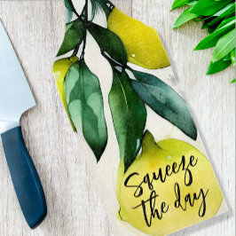 レモンツリーブランチカスタム文字 カッティングボード