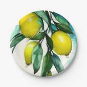 レモンツリーブランチ ペーパープレート (正面)