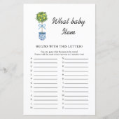 レモンツリーベビーシャワーゲーム (正面)