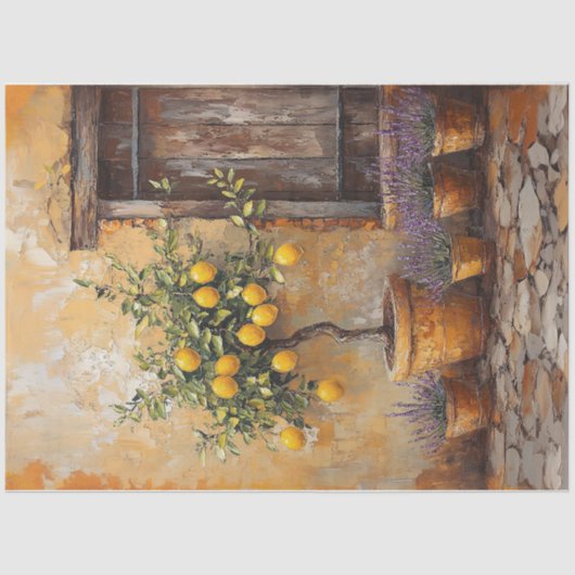 レモンツリーラベンダーガーデン絵を描ズデコペ 薄葉紙 (正面)