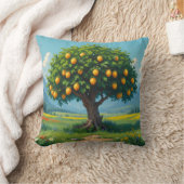 レモンツリー クッション (ブランケット)