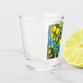 レモンツリー、ステイングラスパター地中海のン、 ショットグラス (左)