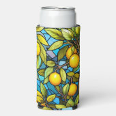 レモンツリー、ステイングラスパター地中海のン、 スリム缶クーラー (Seltzer正面)