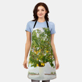 レモンツリー#1 #travel #wall #art エプロン (着用した状態)