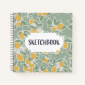 レモンツリー – grass Sketchbook ノートブック (正面)