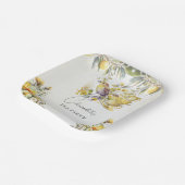 レモンティーパーティーすべての行事ヴィンテージ ペーパープレート (傾斜あり)