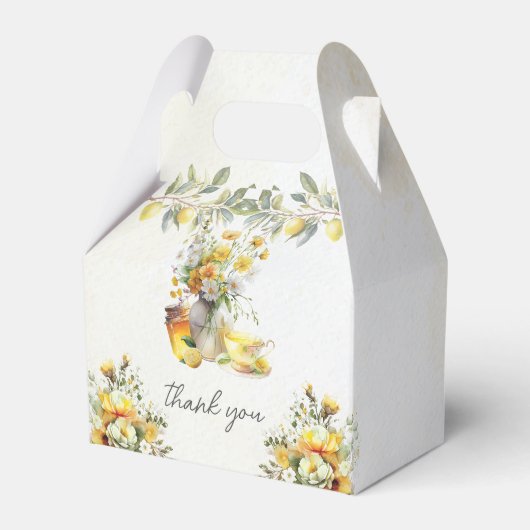 レモンティーパーティーヴィンテージありがとう フェイバーボックス (正面サイド)