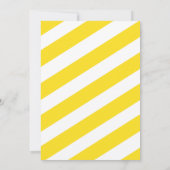 レモンテーマサマーブライダルシャワー 招待状 (裏面)