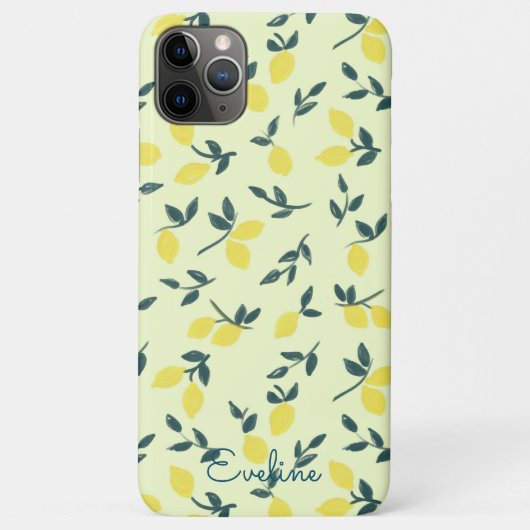 レモンテーマ Case-Mate iPhoneケース (裏面)