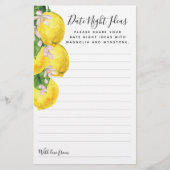 レモンデイトナイトアイディアカード (正面)