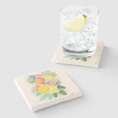 レモンデザイン ストーンコースター (横)