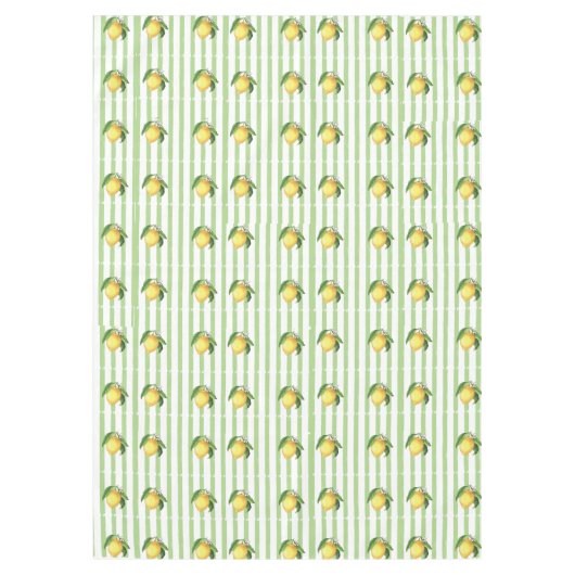 レモンデザイン テーブルクロス (正面)