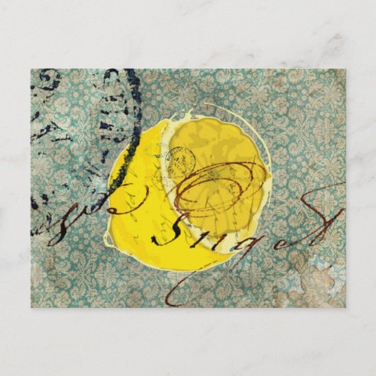 レモンデジタルアート ポストカード (正面)