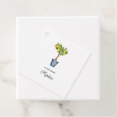 レモントピアリーの水の色のギフト与えズ フェイバータグ (インサイチュ)