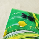 レモントルナドデザイン ビーチタオル (インサイチュ)