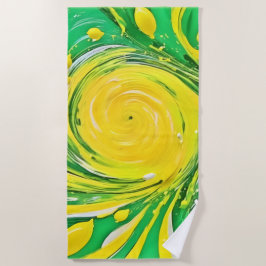 レモントルナドデザイン ビーチタオル