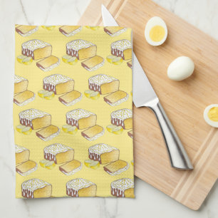 レモンドリズルパウンドケーキローフブリティッシュベーキング食品 キッチンタオル