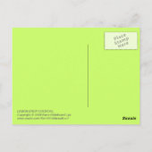 レモンドロップカクテル ポストカード (裏面)