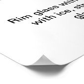 レモンドロップマルティーニ16"x20"カクテルレシピアート ポスター (角)