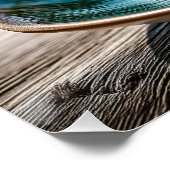 レモンバジルペストスパゲッティ – コースタルテラス ポスター (コーナー)