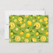 レモンバラエティ8 出欠カード (裏面)