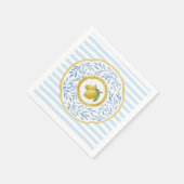 レモンバースデーパーティー紙ナプキンス スタンダードカクテルナプキン (角)