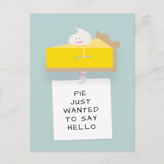 レモンパイハロー ポストカード (正面)