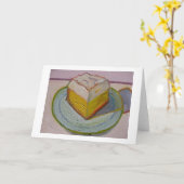 レモンパイメッセージカード カード (黄色い花)