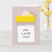 レモンパイ カード (黄色い花)