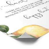 レモンパシファイヤー狩りベビーシャワーゲームポスター ポスター (角)