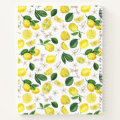 レモンパタパーソナライズされたーンレシピ ノートブック (裏面)