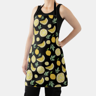 レモンパターンシトラス エプロン