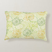 レモンパターン アクセントクッション (裏面)