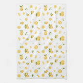 レモンパターン キッチンタオル (縦)