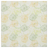 レモンパターン ファブリック (見本)