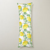 レモンパターン ボディピロー (裏面 (縦))