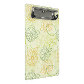 レモンパターン ミニクリップボード (アングル)