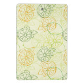 レモンパターン ミニクリップボード (裏面)