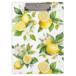 レモンパターン，レモンの花離れ,柑橘類 クリップボード