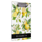 レモンパターン,レモンフラワー離れズ,お名前 クリップボード (右)