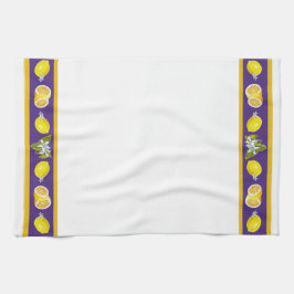 レモンパターンI キッチンタオル