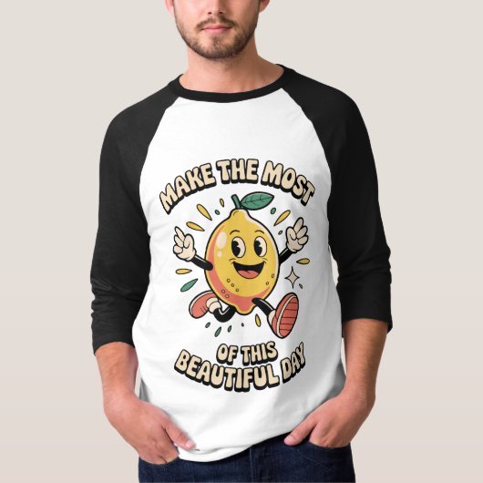 レモンパワー メンズTシャツ Tシャツ (正面)