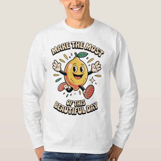 レモンパワー メンズTシャツ Tシャツ (正面)