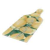 レモンパーソナライズされたグラス カッティングボード (角)