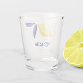 レモンパーソナライズされた ショットグラス (裏面)